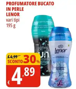 Tigros Profumatore bucato in perle LENOR offerta