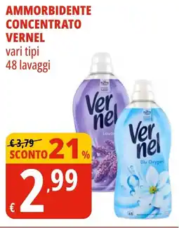 Tigros Ammorbidente concentrato VERNEL offerta