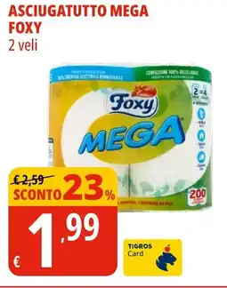 Tigros Asciugatutto mega FOXY offerta