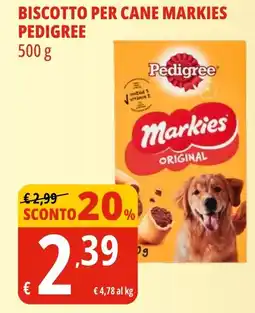 Tigros Biscotto per cane markies PEDIGREE offerta