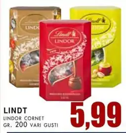 La Mimosa Supermercati Lindt lindor cornet offerta