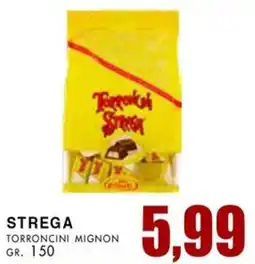 La Mimosa Supermercati Strega torroncini mignon offerta