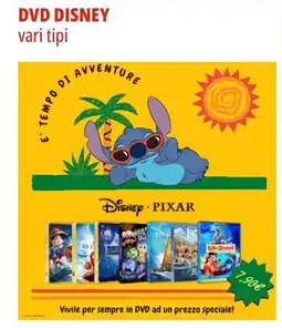Tigros DVD disney offerta
