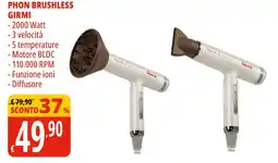 Tigros Phon brushless GIRMI offerta