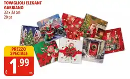 Tigros Tovaglioli elegant gabbiano offerta