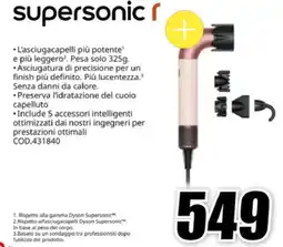MediaWorld dyson supersonic r offerta