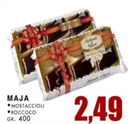 La Mimosa Supermercati Maja mostaccioli roccoco offerta