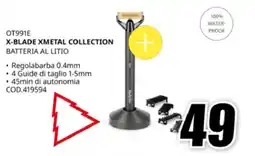 MediaWorld Babyliss OT991E x-blade xmetal collection offerta