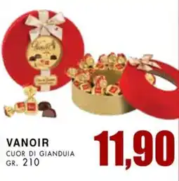 La Mimosa Supermercati Vanoir cuor di gianduia offerta