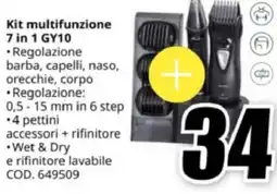 MediaWorld Panasonic Kit multifunzione 7 in 1 GY10 offerta