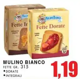 La Mimosa Supermercati Mulino bianco fette offerta