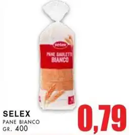 La Mimosa Supermercati Selex pane bianco offerta