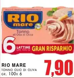 La Mimosa Supermercati Rio mare tonno olio di oliva offerta