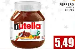 La Mimosa Supermercati Ferrero nutella offerta