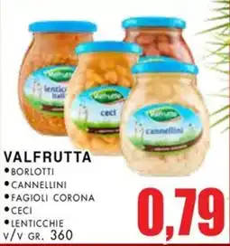 La Mimosa Supermercati Valfrutta borlotti offerta