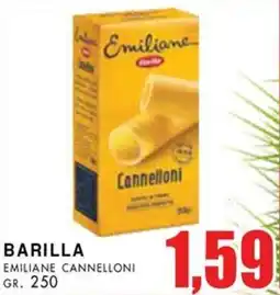 La Mimosa Supermercati Barilla emiliane cannelloni offerta