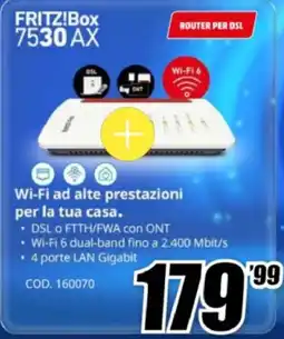 MediaWorld FRITZ!Box 7530 AX offerta