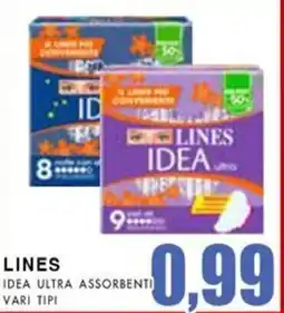 La Mimosa Supermercati Lines idea ultra assorbenti offerta