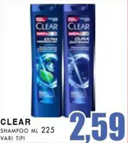 La Mimosa Supermercati Clear shampoo offerta