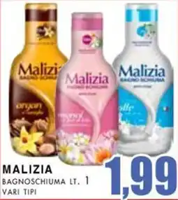 La Mimosa Supermercati Malizia bagnoschiuma offerta