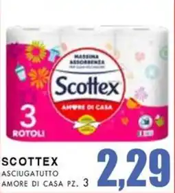 La Mimosa Supermercati Scottex asciugatutto amore di casa offerta