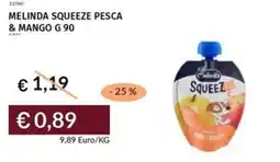 Prezzemolo e Vitale Melinda squeeze pesca & mango offerta