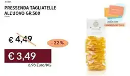 Prezzemolo e Vitale Pressenda tagliatelle all'uovo offerta