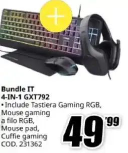 MediaWorld Bundle IT 4-IN-1 GXT792 offerta