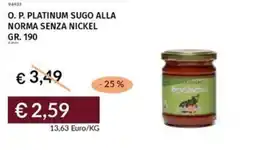 Prezzemolo e Vitale O. p. platinum sugo alla norma senza nickel offerta