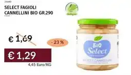 Prezzemolo e Vitale Select fagioli cannellini bio offerta