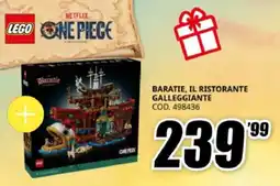 MediaWorld Lego baratie, il ristorante galleggiante offerta