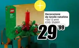 MediaWorld LEGO Decorazione da tavolo natalizia offerta