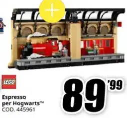 MediaWorld 99 LEGO Espresso per Hogwarts offerta