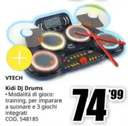 MediaWorld VTECH Kidi DJ Drums offerta