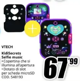 MediaWorld VTECH KidiSecrets Selfie music offerta