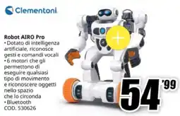 MediaWorld Clementoni Robot Airo Pro offerta