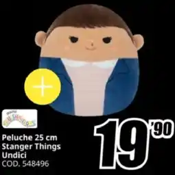 MediaWorld Peluche Stanger Things Undici offerta