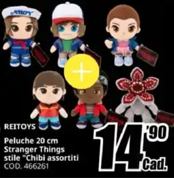 MediaWorld REITOYS Peluche Stranger Things stile "Chibi assortiti offerta