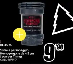 MediaWorld REITOYS Slime e personaggio Demogorgone Stranger Things offerta