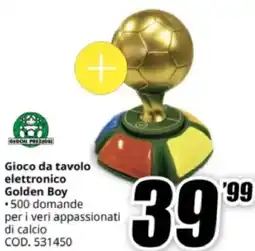 MediaWorld Gioco da tavolo elettronico Golden Boy offerta