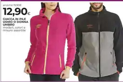 Coop GIACCA IN PILE UOMO O DONNA UMBRO offerta