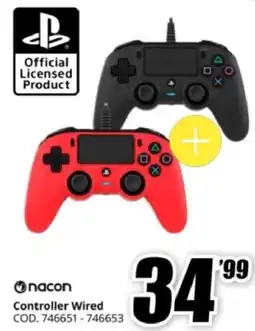 MediaWorld nacon Controller Wired offerta
