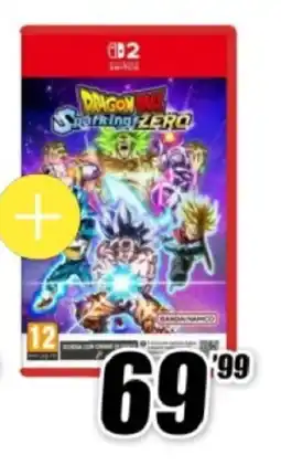 MediaWorld Giochi Nintendo Switch 2 Dragon Ball offerta