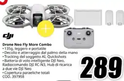 MediaWorld dji Drone Neo Fly More Combo offerta