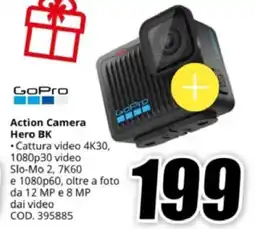 MediaWorld GoPro Action Camera Hero BK offerta