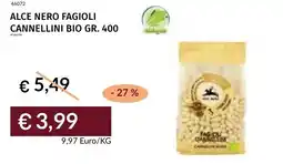Prezzemolo e Vitale Alce nero fagioli cannellini bio offerta