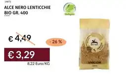Prezzemolo e Vitale Alce nero lenticchie bio offerta
