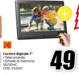 MediaWorld Cornice digitale 7 offerta