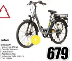 MediaWorld nilox E-Bike X7F offerta