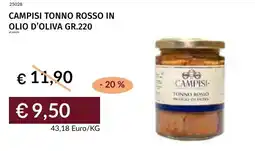 Prezzemolo e Vitale Campisi tonno rosso in olio d'oliva offerta